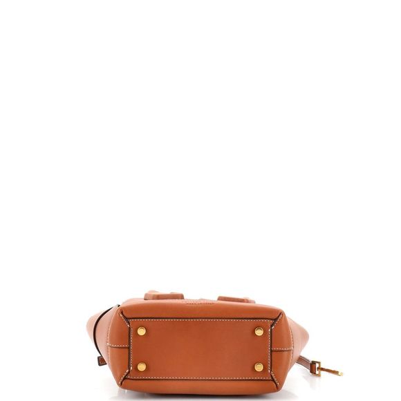 Bottega Veneta Arco Bag Maxi Intrecciato Leather Mini Brown - Picture 4 of 10